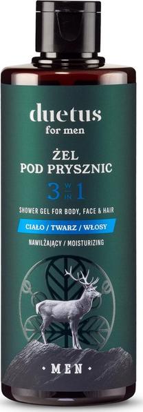 Dušas želeja un šampūns Duetus 3 in 1 Moisturizing, 300 ml