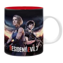 Krūzīte ABYstyle Residen Evil Jill Valentine & Carlos Oliveira, daudzkrāsaina, 320 ml
