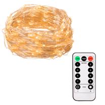 Lempučių girlianda Springos CL0101, 10.2 m, šiltai balta sp., 100 LED