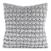 Dekoratyvinės pagalvėlės užvalkalas JA166-02, pilka sp., 45 cm x 45 cm
