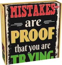 Puzle Tactic Mistakes: Proof of Trying, 67 cm x 48 cm, 1000 gab.