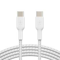 Kabelis Belkin CAB004BT2MWH2PK, USB 2.0/USB Type-C, balta sp.