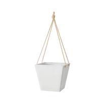 Karināmais puķu pods Green Ship D-11UF25, spw, 25.5 cm x 25.5 cm, Ø 25.5 cm, balta krās.