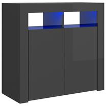 Komoda VLX 804336, pilka sp., 75 cm x 60 cm x 35 cm