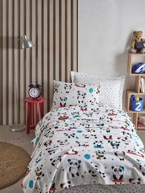 Lovatiesė Mijolnir Love Pandas 162ELR2509, balta sp./įvairių spalvų, 160 cm x 235 cm
