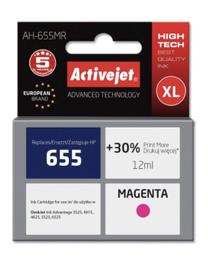 Rašalinio spausdintuvo kasetė ActiveJet Premium AH-655MR, raudona sp., 12 ml