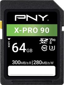 Atminties kortelė PNY X-PRO 90, 64 GB