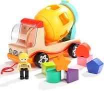 Развивающая игра TopBright Mixer Truck With Shape Sorter