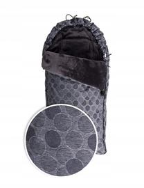 Žieminis miegmaišis kūdikiui BabyMatex Cocoon, grafito sp., 100 cm x 50 cm