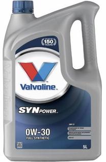Motoreļļa Valvoline 0W - 30, sintētiskais, 5 l