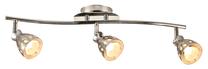 Valgusti lagi Candellux Lighting Parade Strip 93-04478, GU10, 3 x 50 W, läbipaistev v./kroom v. / kroom v.