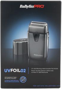 Barzdaskutė Babyliss Pro UVFOIL02 (FXLFS2E), li-ion, juoda sp.