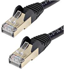 Kabelis StarTech CAT6a Ethernet Cable 6ASPAT5MBK RJ-45, RJ-45, 5 m, juoda sp.