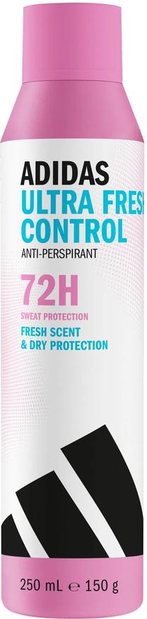 Kūno dezodorantas Adidas Ultra Fresh Control, 250 ml