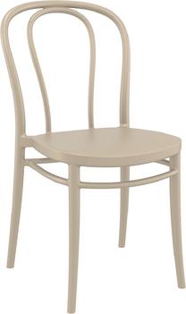 Kėdžių rinkinys Kalune Design N00004 485NBL1116, šviesiai ruda sp., 52 cm x 45 cm x 85 cm, 4 vnt.