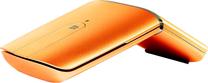 Bezvadu datora pele Lenovo YOGA, oranža krās.