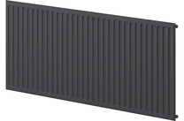 Radiatorius Mexen CH10 Hygiene, 300 cm x 40 cm, šoninio pajungimo, 1296 W, pilka sp.