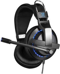 Laidinės žaidimų ausinės E-Blue Cobra X951, juoda sp.