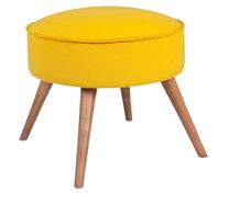 Pufas Hanah Home Boyce 558ZEN1310, geltona sp., 45 cm x 45 cm x 41 cm