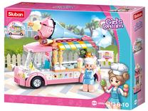 Konstruktorius Sluban Ice cream car M38-B0993A, 145 vnt.