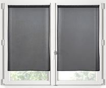 Dienas aizkari Lovely Monna RA4B961015, tumši pelēka krās., 60 cm x 160 cm, 2 gab.
