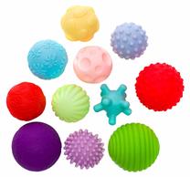 Развивающая игра Fillikid Colorful Sensory Balls, многоцветный, 11 шт.