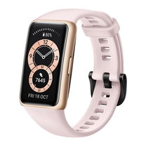 Viedās aproce Huawei Band 6 Amber Sunrise, rozā krās.