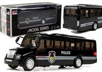 Žaislinis autobusas Model Series Police, juoda sp.