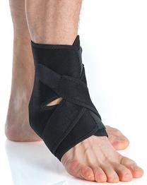Лангетка Gymstick Ankle Support 2.0, черный цв.
