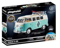 Konstruktors Playmobil Special Edition Volkswagen T1 Camping Bus 70826, 65 gab., daudzkrāsaina
