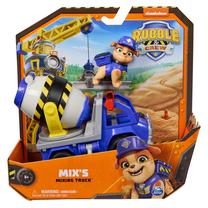 Игрушечный бетономешалка Paw Patrol Rubble & Crew 6066540, синий цв./серый цв.