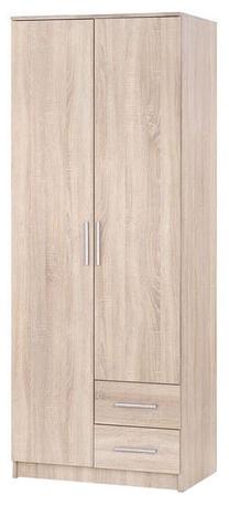 Spinta Lima S-2, ąžuolo sp., 80 cm x 52 cm x 205 cm