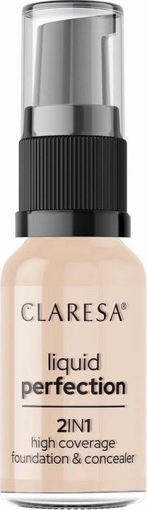 Korektors Claresa Liquid Perfection, warm medium krās., 102, 18 g