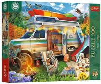 Dėlionė Trefl TeaTime Camper 37611, 34 cm x 48 cm, 500 vnt., įvairių spalvų