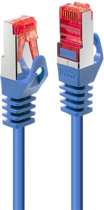 Сетевой кабель Lindy RJ-45, RJ-45, 3 м, синий цв.