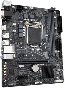 Pagrindinė plokštė Gigabyte H410M H V3 Prekė su pažeista pakuote.