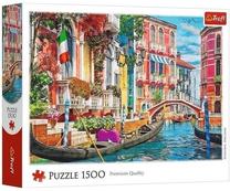 Dėlionė Trefl Summer Afternoon in Venice, 85 cm x 58 cm, 1500 vnt., įvairių spalvų