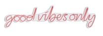 Reprodukcija Wallity Good Vibes Only, 2 cm x 19 cm