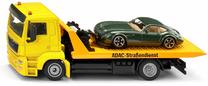 Транспортер Siku Super ADAC, 1:55, желтый цв./зеленый цв.