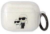 Ausinių dėklas Karl Lagerfeld AirPods Pro, skaidri sp.