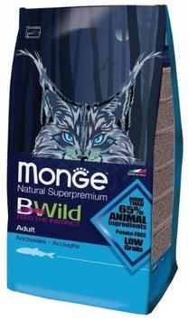 Sausā kaķu barība Monge BWild, zivs, 10 kg