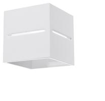 Valgusti seinale Sollux Lobo 5902622427058, G9, 1 x 40 W, valge v. / valge v.