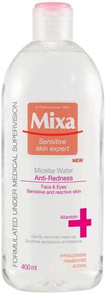 Kosmētikas noņemšanas līdzeklis Mixa Micellar Water Anti - Redness, 400 ml