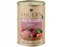Šlapias šunų maistas Lugers Daily Pleasures, veršiena, 0.4 kg