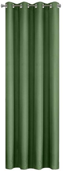 Naktinė užuolaida Adore, tamsiai žalia sp., 140 cm x 250 cm