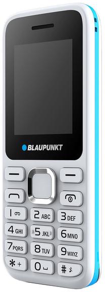 Telefons ar pogām Blaupunkt FS 03, 32 MB, balts krās.