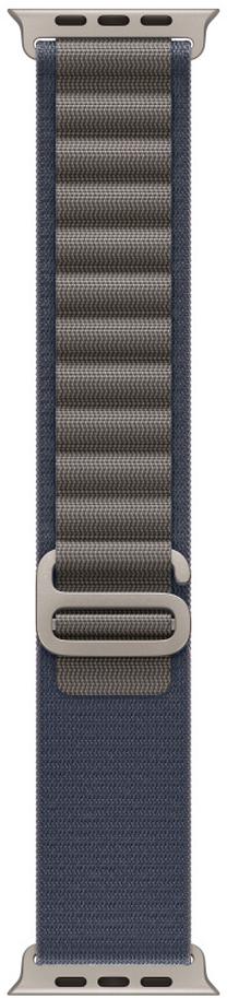 Dirželis Apple Watch, 49mm Blue Alpine Loop - Medium, mėlyna sp.