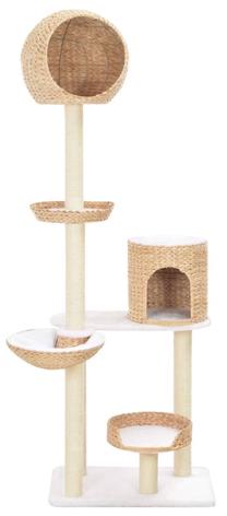 Kačių draskyklė VLX Cat Tree, 60 cm x 40 cm x 180 cm