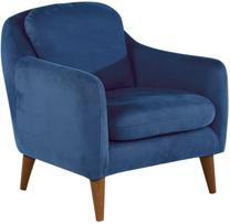 Krėslas Hanah Home Soli Berjer 867UNQ1050, tamsiai mėlyna sp., 77 cm x 71 cm x 84 cm
