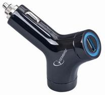 Telefono įkroviklis Gembird, USB/Cigarette Lighter Socket, mėlyna sp.